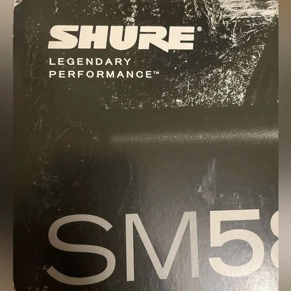 Shure dynamic microphone
